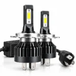 Ultra Bright LED Headlight Bulbs H4 – 6500K (Pair) - Image 5