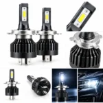 Ultra Bright LED Headlight Bulbs H4 – 6500K (Pair) - Image 4