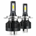 Ultra Bright LED Headlight Bulbs H4 – 6500K (Pair)