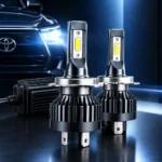 Ultra Bright LED Headlight Bulbs H4 – 6500K (Pair) - Image 2