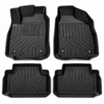 Premium 3D Car Floor Mats – Universal (4 Pcs)